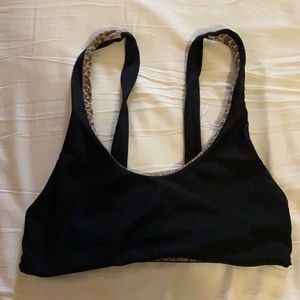 Acacia swimwear birdie Black top